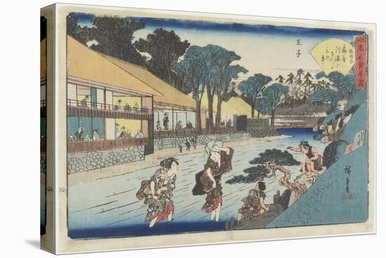 Ogiya at Oji, C. 1835-1842-Utagawa Hiroshige-Stretched Canvas