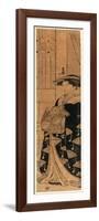 Ogiya Hanaogi Yujo-Katsukawa Shuncho-Framed Giclee Print