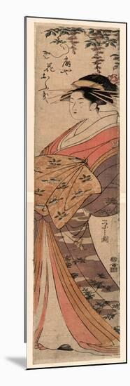 Ogiya Hanaogi-Hosoda Eishi-Mounted Giclee Print