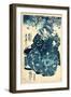 Ogiya Uchi Hanaogi-Utagawa Kuniyoshi-Framed Premium Giclee Print