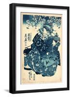 Ogiya Uchi Hanaogi-Utagawa Kuniyoshi-Framed Giclee Print