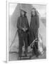 Oglala Chiefs "Red Cloud" and "American Horse" Shake Hands Photograph - Pine Ridge, SD-Lantern Press-Framed Art Print