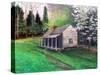 Ogle Cabin Gatlinburg TN-Herb Dickinson-Stretched Canvas