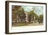 Oglethorpe Avenue, Savannah, Georgia-null-Framed Art Print