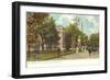 Oglethorpe Avenue, Savannah, Georgia-null-Framed Art Print