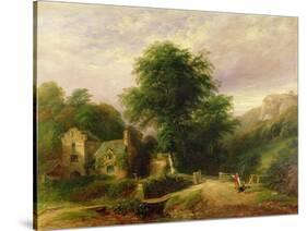 Ogwell Mill, Devon-William Spreat-Stretched Canvas