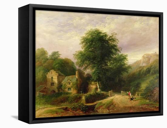 Ogwell Mill, Devon-William Spreat-Framed Stretched Canvas