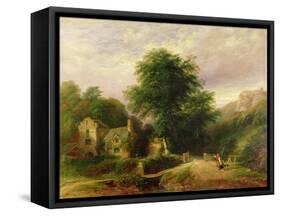 Ogwell Mill, Devon-William Spreat-Framed Stretched Canvas