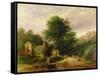 Ogwell Mill, Devon-William Spreat-Framed Stretched Canvas