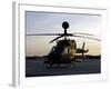 OH-58D Kiowa During Sunset-Stocktrek Images-Framed Photographic Print