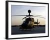 OH-58D Kiowa During Sunset-Stocktrek Images-Framed Photographic Print