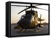 OH-58D Kiowa During Sunset-Stocktrek Images-Framed Stretched Canvas