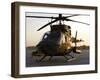 OH-58D Kiowa During Sunset-Stocktrek Images-Framed Photographic Print