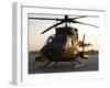 OH-58D Kiowa During Sunset-Stocktrek Images-Framed Photographic Print