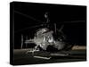 OH-58D Kiowa Sits on its Pad at Night-Stocktrek Images-Stretched Canvas