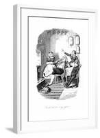 Oh Ah! Let 'Em Ring Again!, 1847-George Cruikshank-Framed Giclee Print