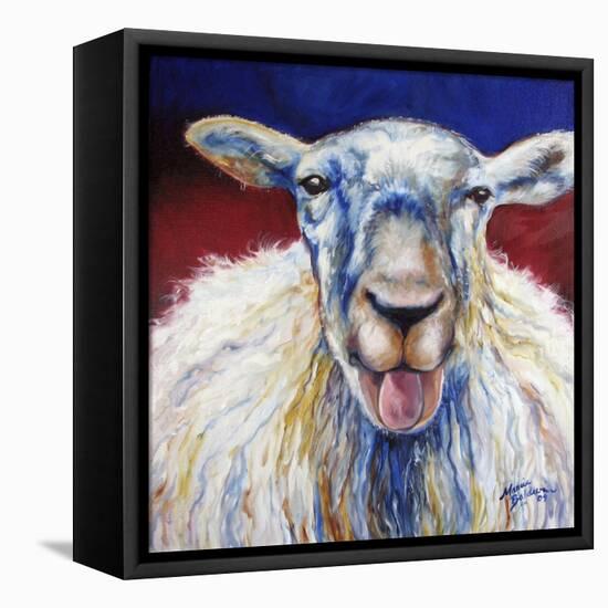 Oh Baa Ma-Marcia Baldwin-Framed Stretched Canvas