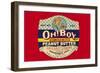 Oh! Boy Homogenized Peanut Butter-null-Framed Art Print