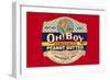 Oh! Boy Homogenized Peanut Butter-null-Framed Art Print