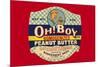 Oh! Boy Homogenized Peanut Butter-null-Mounted Premium Giclee Print