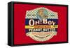 Oh! Boy Homogenized Peanut Butter-null-Framed Stretched Canvas