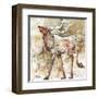 Oh Bull!-Jamie Carter-Framed Art Print