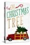 Oh Christmas Tree-Julie DeRice-Stretched Canvas