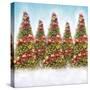 Oh Christmas Trees-Dan Meneely-Stretched Canvas