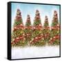 Oh Christmas Trees-Dan Meneely-Framed Stretched Canvas