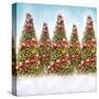 Oh Christmas Trees-Dan Meneely-Stretched Canvas