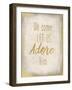 Oh Come Let Us-Kimberly Allen-Framed Art Print