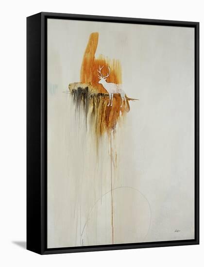 Oh Deer-Clayton Rabo-Framed Stretched Canvas