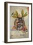 Oh Deer-Elo Marc-Framed Giclee Print