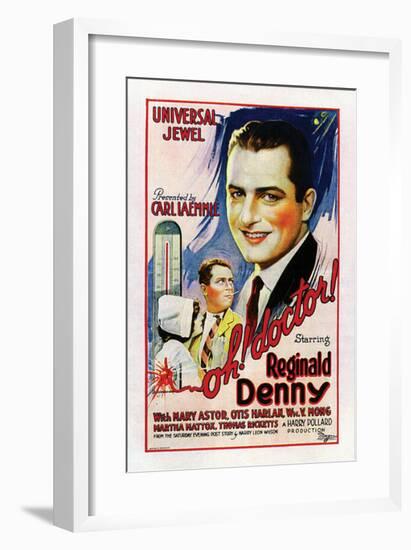 Oh, Doctor! - 1925-null-Framed Giclee Print