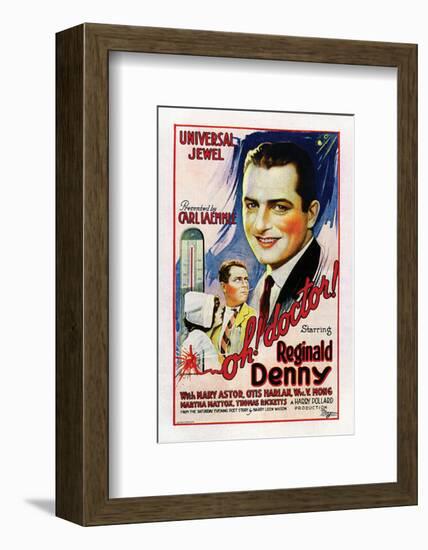 Oh, Doctor! - 1925-null-Framed Giclee Print