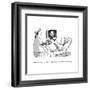 "Oh don't worry, that's Benedict Cumberbatch. He's in everything." - Cartoon-Joe Dator-Framed Premium Giclee Print