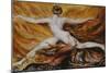 Oh! Flames of Furious Desires: Plate 3 of Urizen, 1796-William Blake-Mounted Giclee Print
