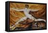 Oh! Flames of Furious Desires: Plate 3 of Urizen-William Blake-Framed Stretched Canvas