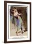 Oh for a Jazz with You!, Two Dancers Kiss as They Dance-null-Framed Photographic Print