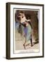 Oh for a Jazz with You!, Two Dancers Kiss as They Dance-null-Framed Photographic Print