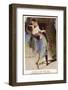 Oh for a Jazz with You!, Two Dancers Kiss as They Dance-null-Framed Photographic Print