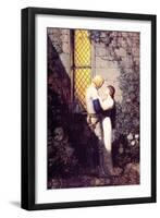 Oh, Gentle Knight-Newell Convers Wyeth-Framed Art Print