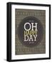 Oh Happy Day-Ashley Sta Teresa-Framed Art Print