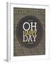 Oh Happy Day-Ashley Sta Teresa-Framed Art Print