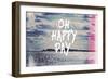 Oh Happy Day-Vintage Skies-Framed Giclee Print