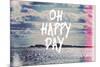 Oh Happy Day-Vintage Skies-Mounted Giclee Print