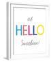 Oh Hello Sunshine-Archie Stone-Framed Giclee Print