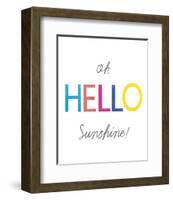 Oh Hello Sunshine-Archie Stone-Framed Art Print