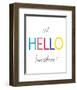 Oh Hello Sunshine-Archie Stone-Framed Art Print