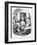 Oh, Here's Missus !-George Cruikshank-Framed Art Print